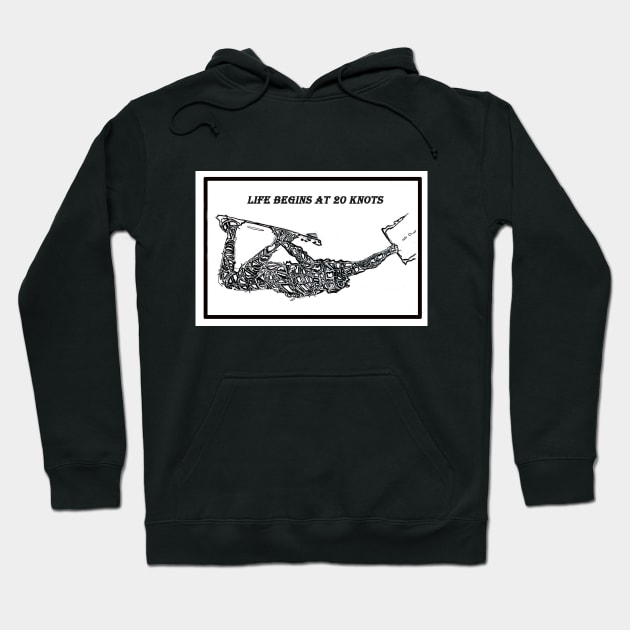 Windy Planet Kitesurfing Apparel Hoodie by Windy Planet Apparel